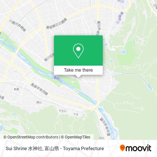 Sui Shrine 水神社 map