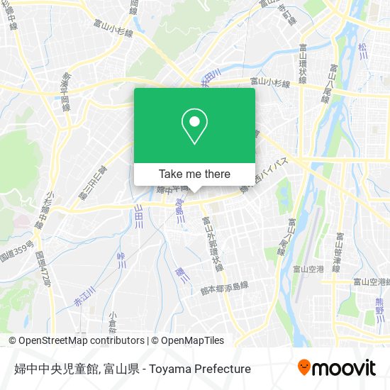 婦中中央児童館 map