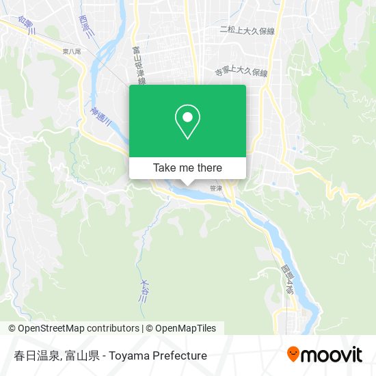 春日温泉 map