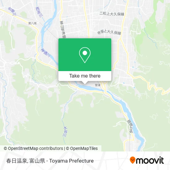 春日温泉 map