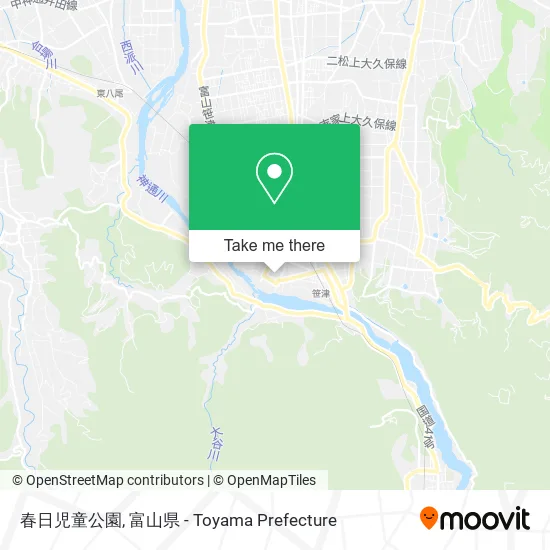 春日児童公園 map