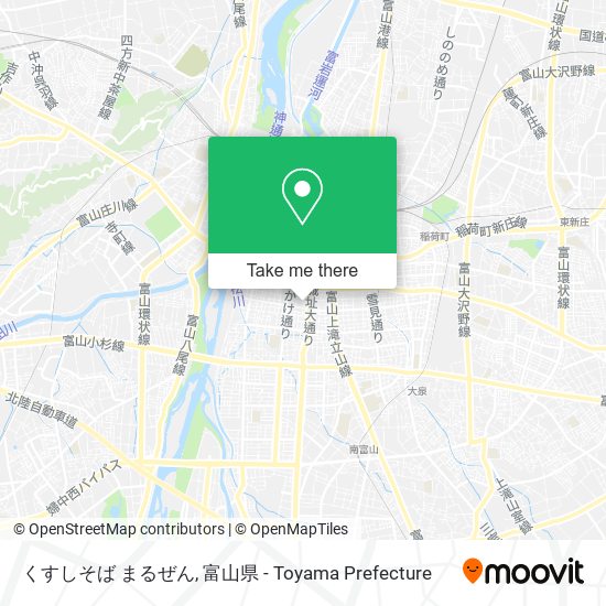 くすしそば まるぜん map