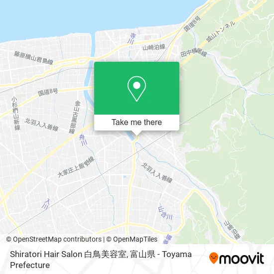 Shiratori Hair Salon 白鳥美容室 map