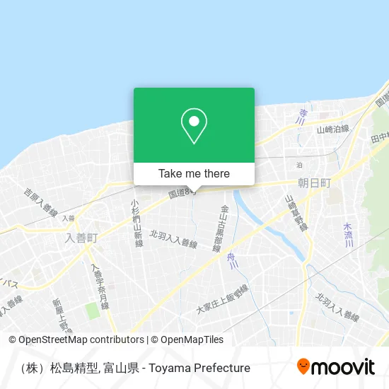 （株）松島精型 map