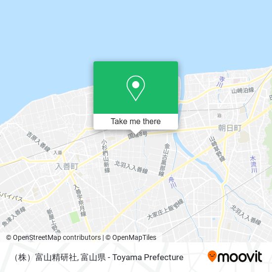 （株）富山精研社 map