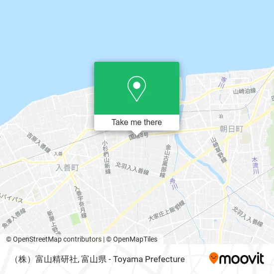 （株）富山精研社 map