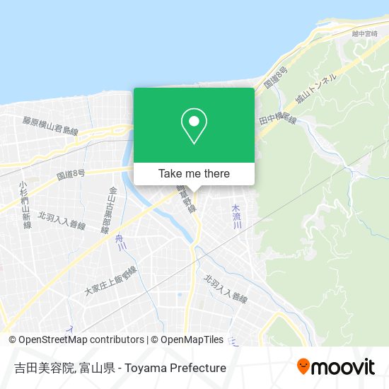 吉田美容院 map
