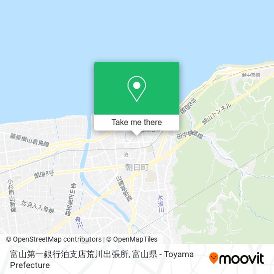 富山第一銀行泊支店荒川出張所 map