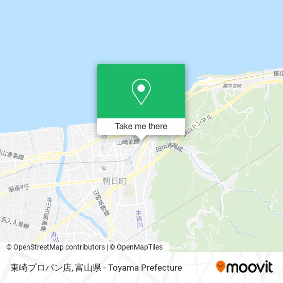 東崎プロパン店 map