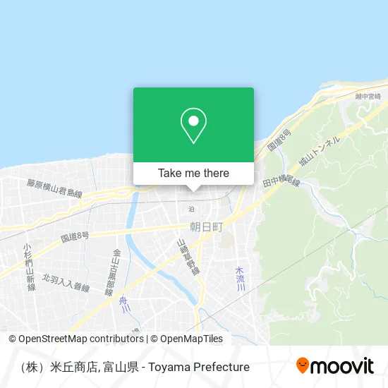 （株）米丘商店 map