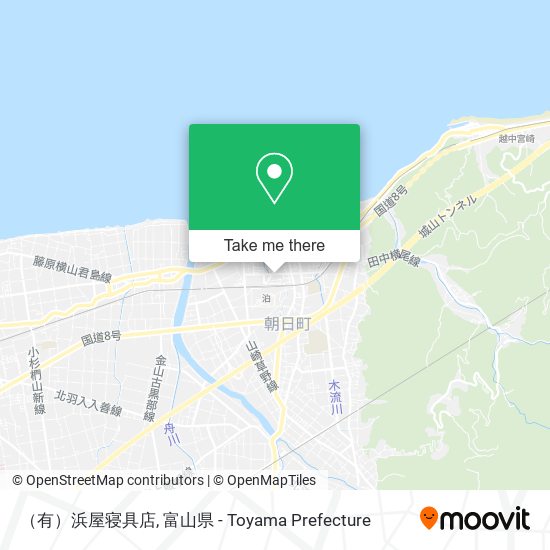 （有）浜屋寝具店 map