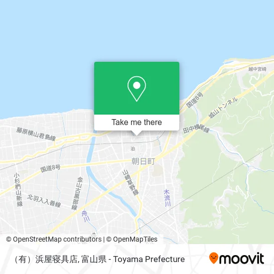 （有）浜屋寝具店 map