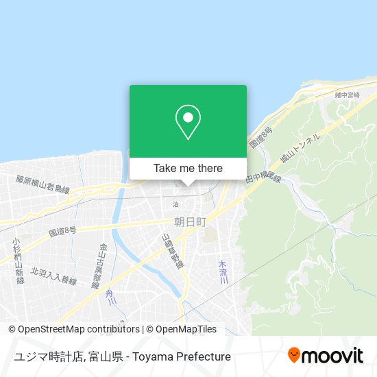 ユジマ時計店 map