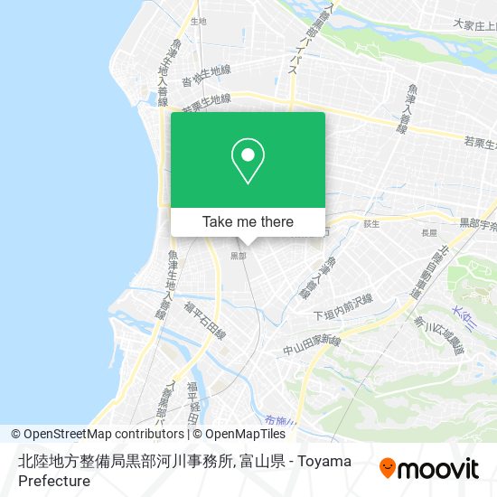 北陸地方整備局黒部河川事務所 map