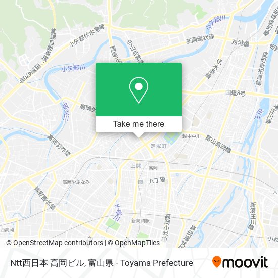 Ntt西日本 高岡ビル map