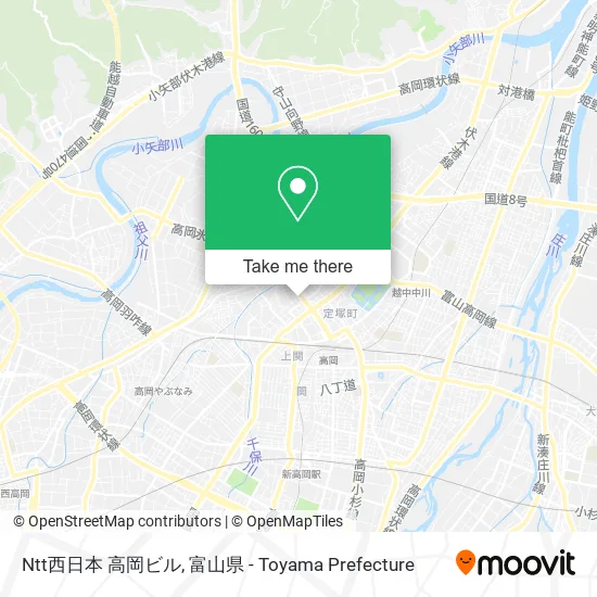 Ntt西日本 高岡ビル map