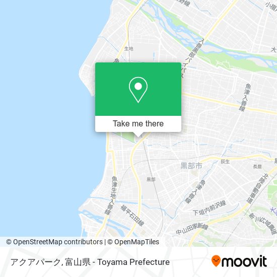 アクアパーク map