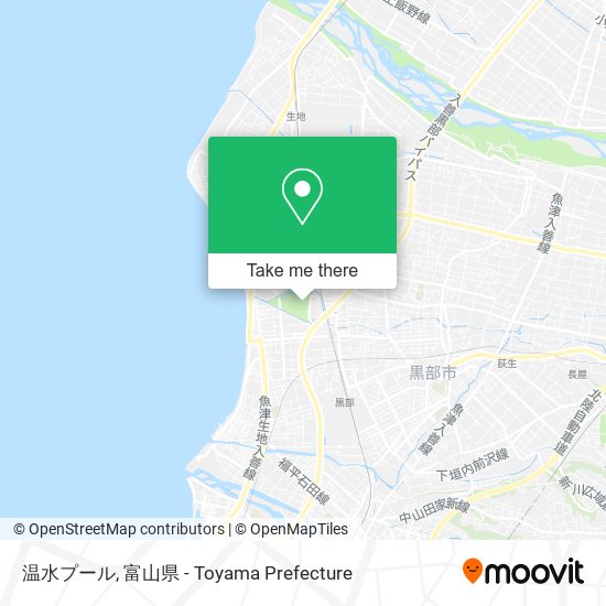 温水プール map