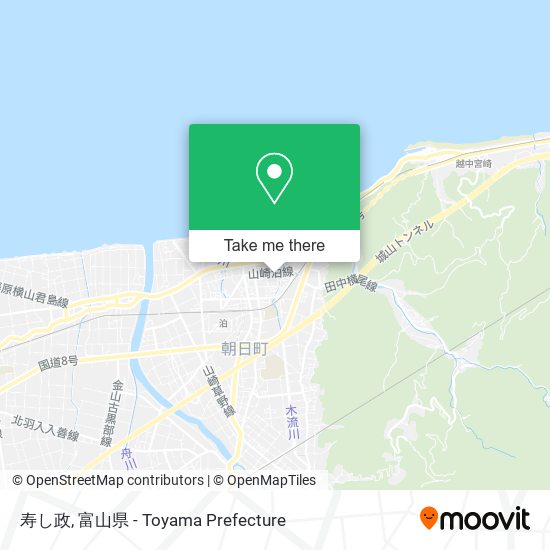 寿し政 map