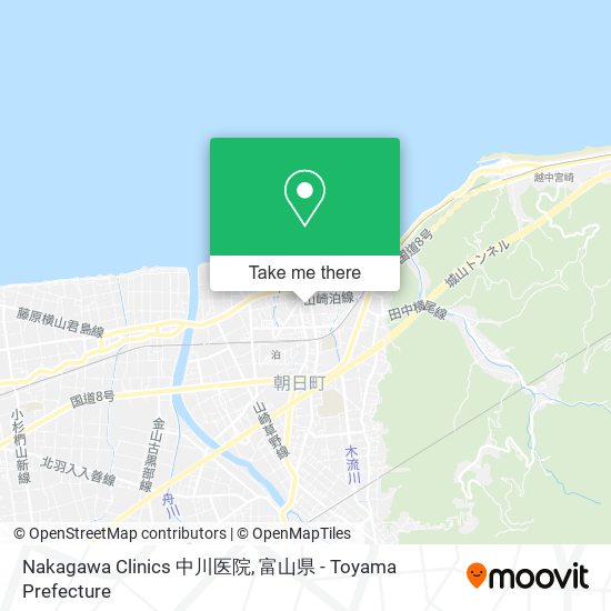 Nakagawa Clinics 中川医院 map