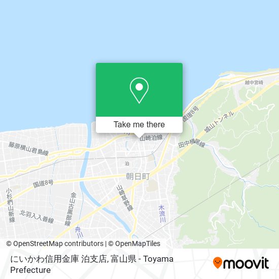 にいかわ信用金庫 泊支店 map