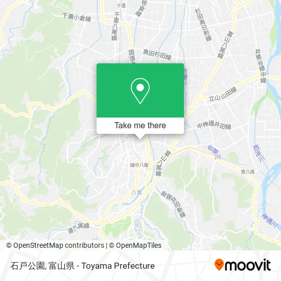 石戸公園 map