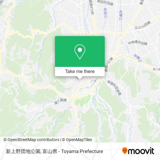新上野団地公園 map