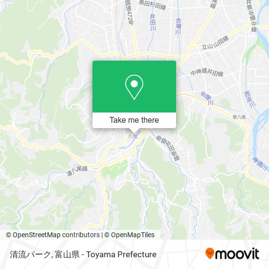 清流パーク map
