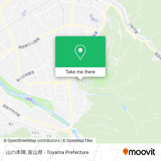 山の本陣 map