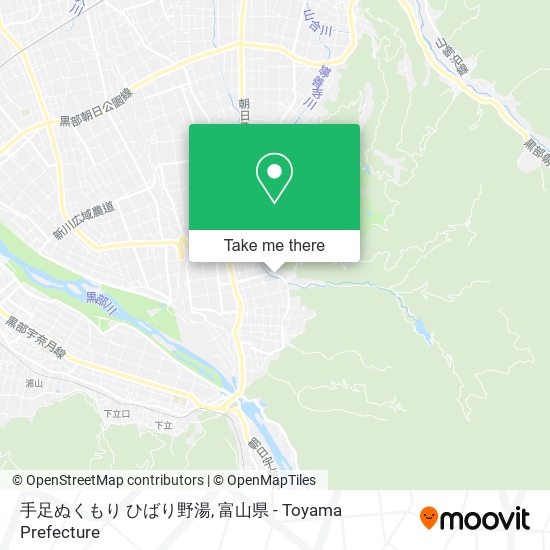 手足ぬくもり ひばり野湯 map