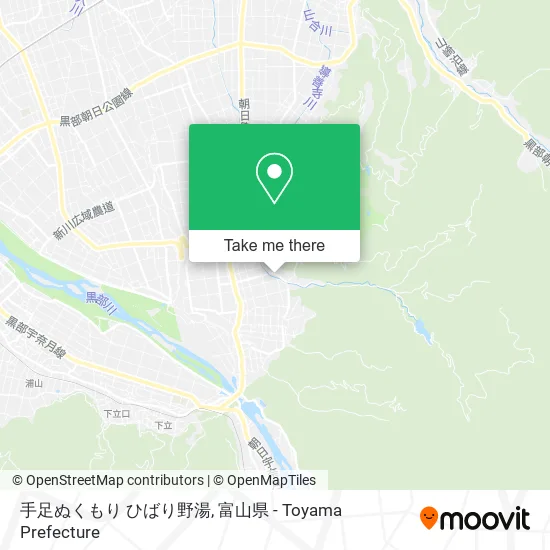手足ぬくもり ひばり野湯 map