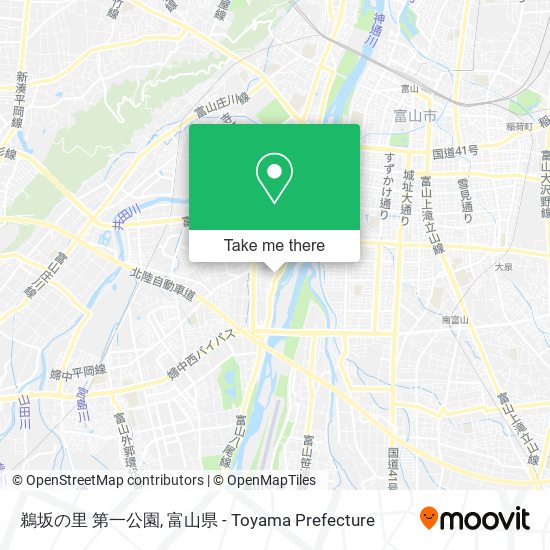 鵜坂の里 第一公園 map