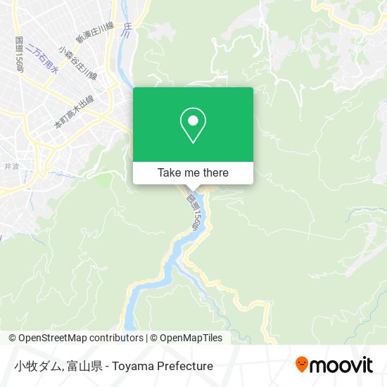 小牧ダム map