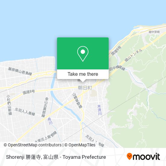 Shorenji 勝蓮寺 map