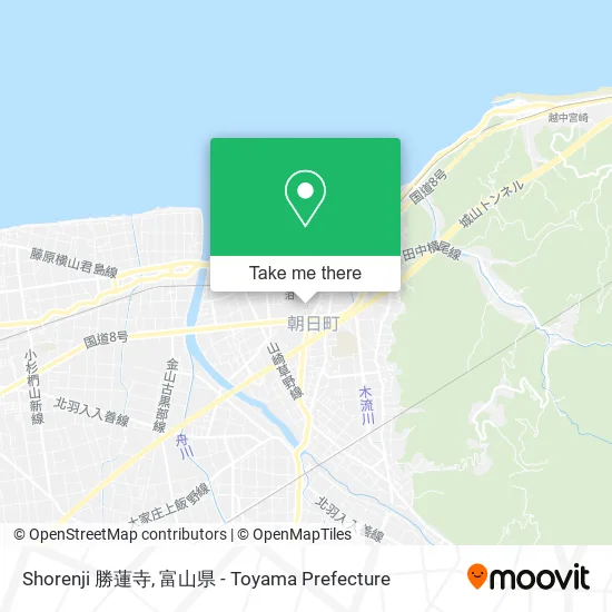 Shorenji 勝蓮寺 map