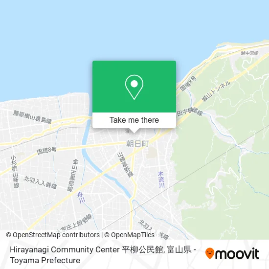 Hirayanagi Community Center 平柳公民館 map