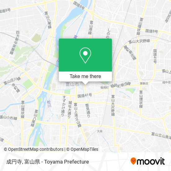 成円寺 map