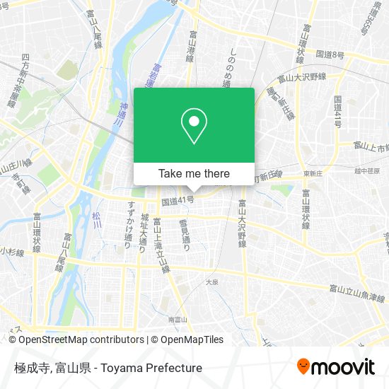 極成寺 map