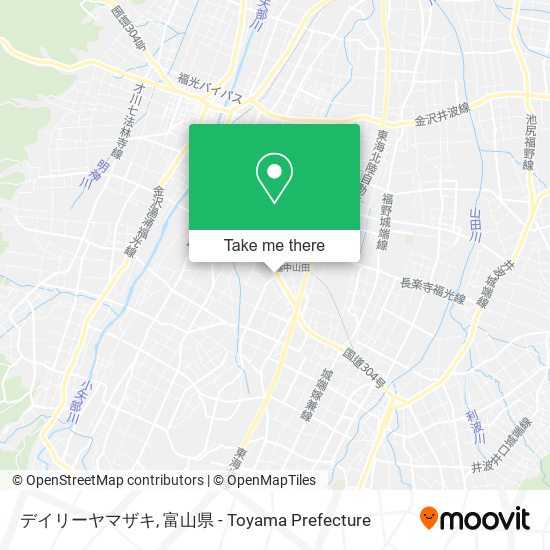 デイリーヤマザキ map