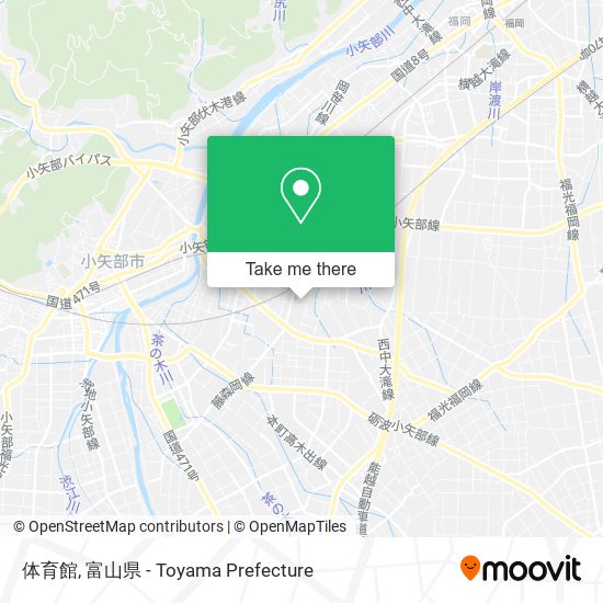 体育館 map