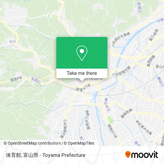 体育館 map