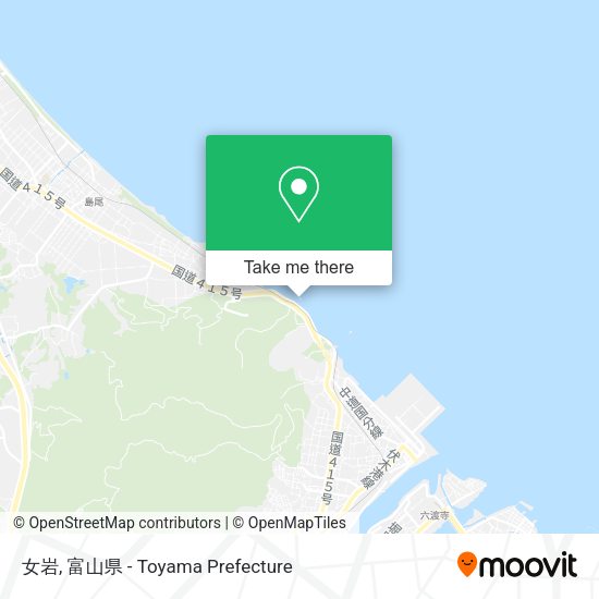 女岩 map