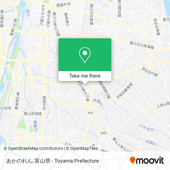 あかのれん map