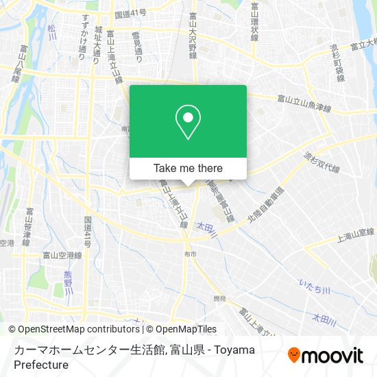 カーマホームセンター生活館 map