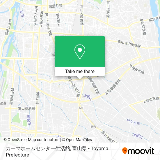 カーマホームセンター生活館 map