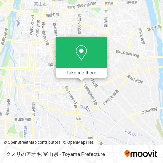 クスリのアオキ map