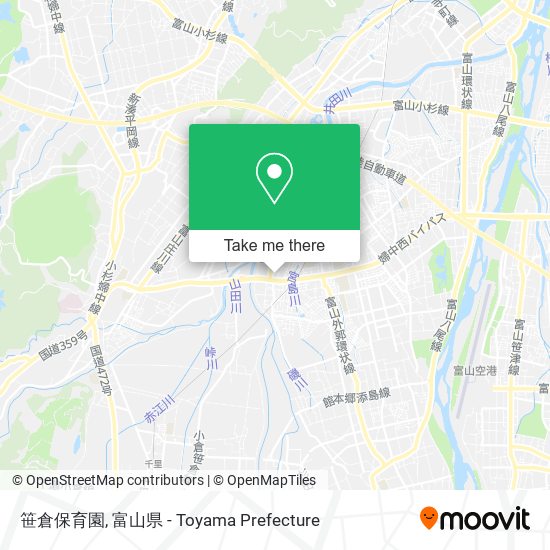 笹倉保育園 map