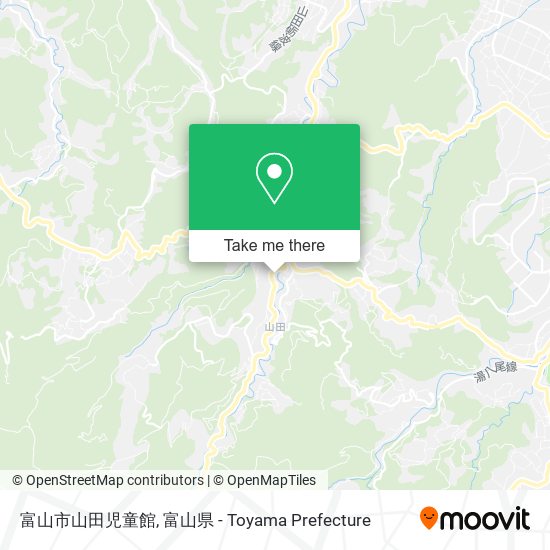 富山市山田児童館 map