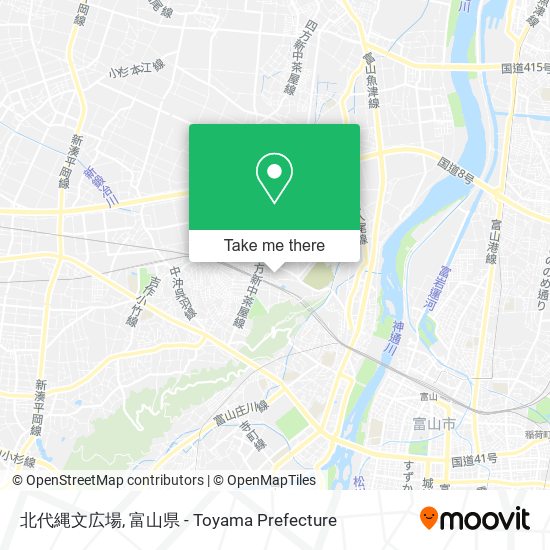 北代縄文広場 map