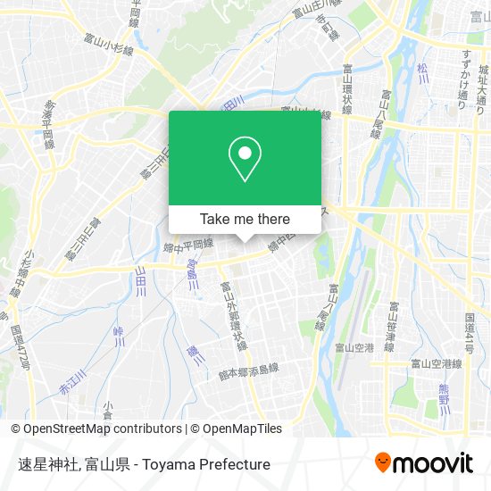 速星神社 map